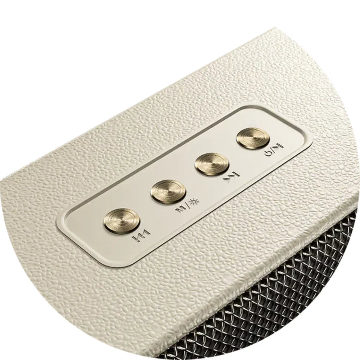 Ronin R-3035 Retro Bluetooth Speaker – Premium Textured Design, Powerful Sound, Wireless