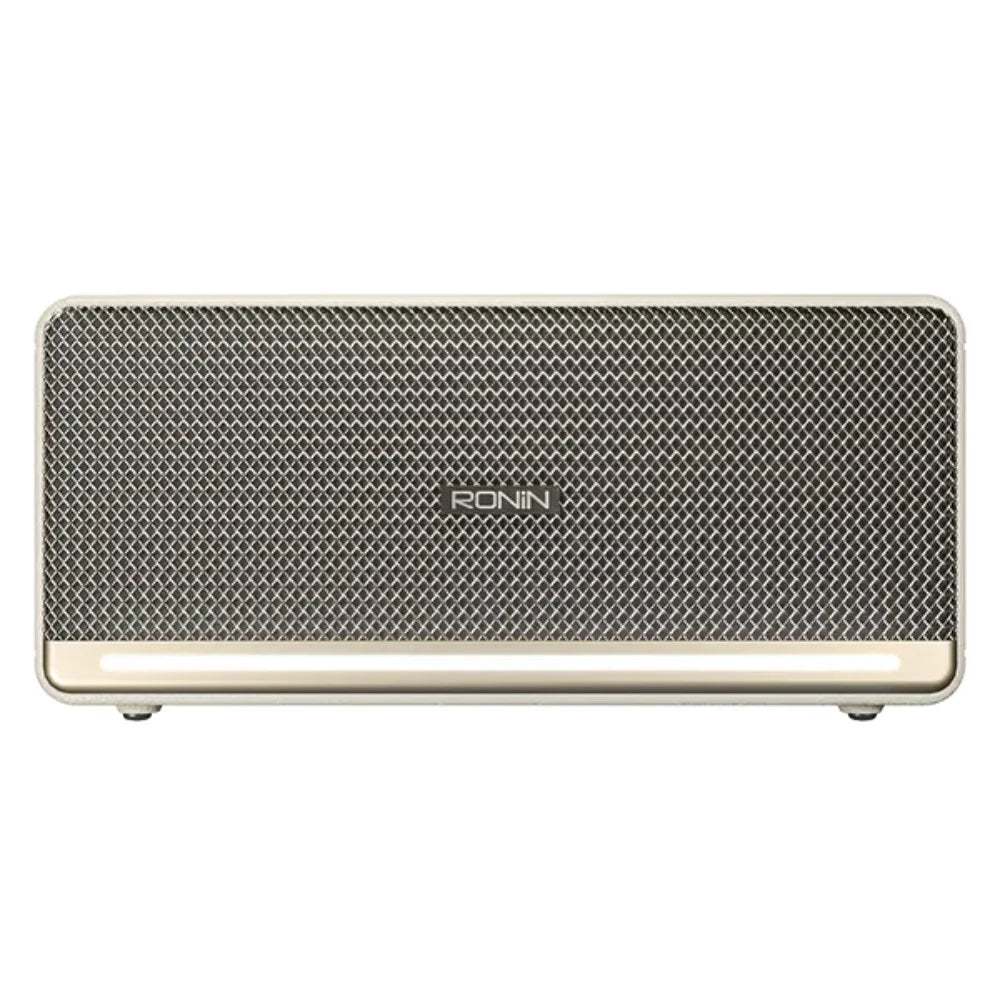 Ronin R-3035 Retro Bluetooth Speaker – Premium Textured Design, Powerful Sound, Wireless