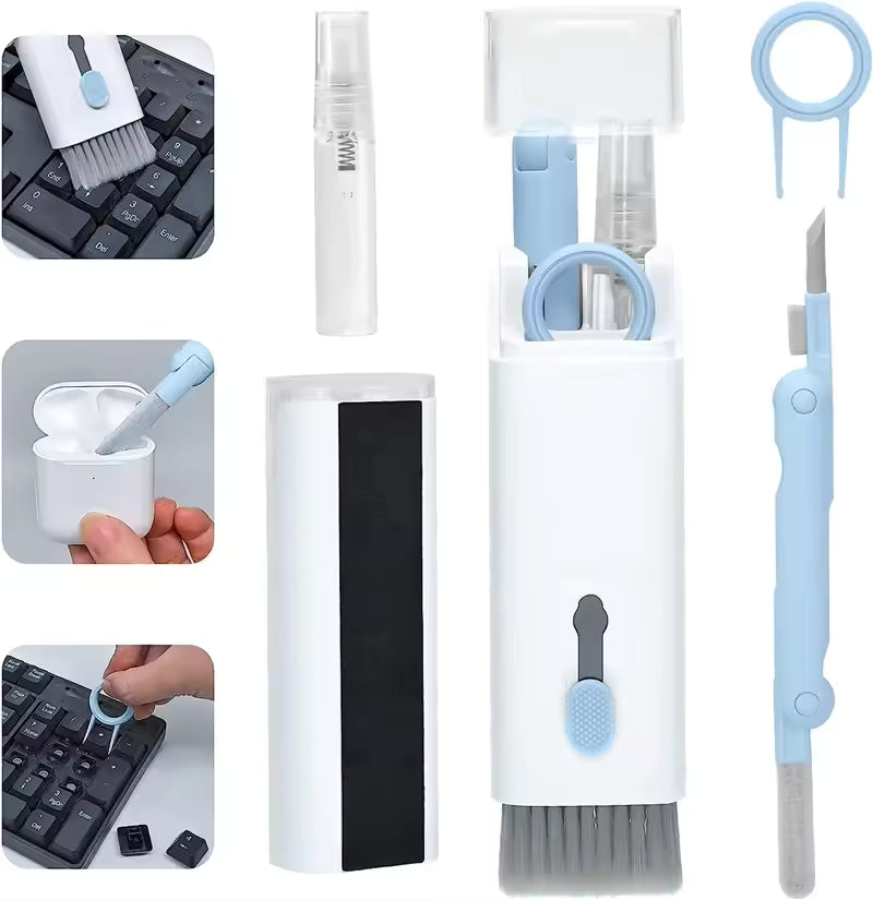 Tekzox 7-in-1 Multi-Function Cleaning Kit – Complete Cleaning Solution for Your Devices