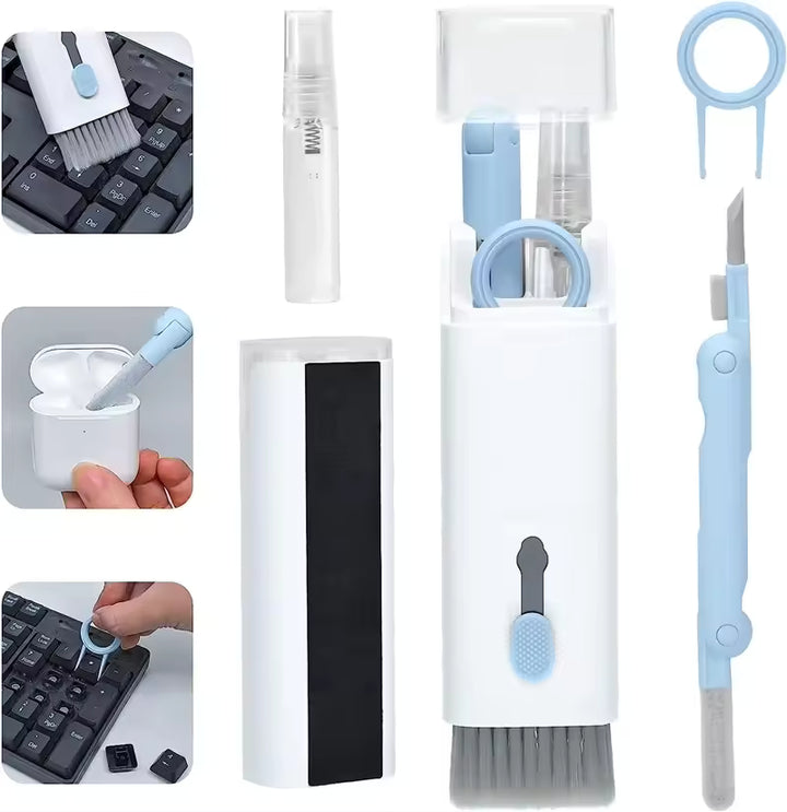 Tekzox 7-in-1 Multi-Function Cleaning Kit – Complete Cleaning Solution for Your Devices