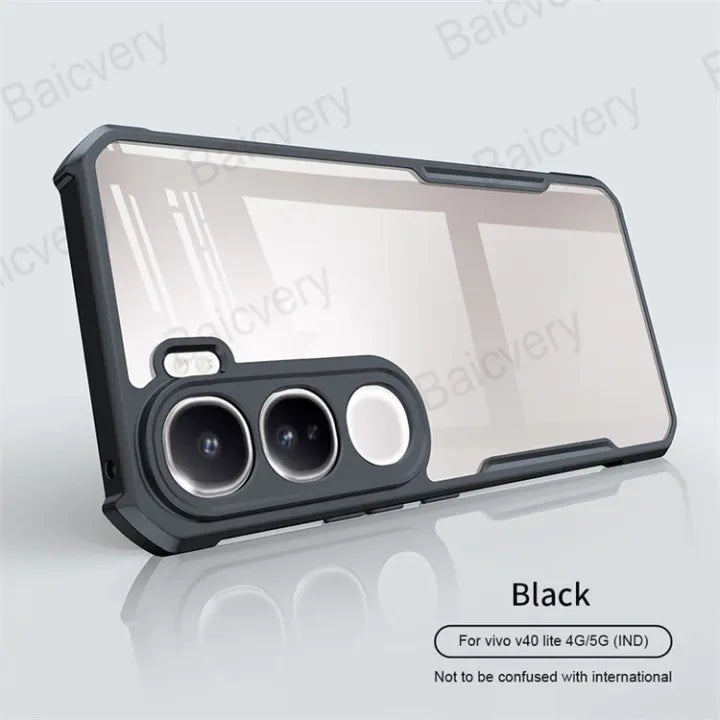 Tekzox Vivo Y200 Crystal Clear Xundd Shockproof Case