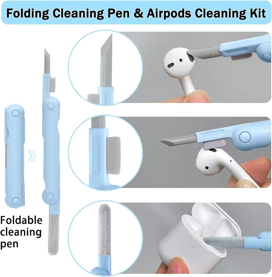 Tekzox 7-in-1 Multi-Function Cleaning Kit – Complete Cleaning Solution for Your Devices