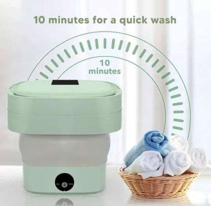 Portable Mini Foldable Washing Machine with dryer option