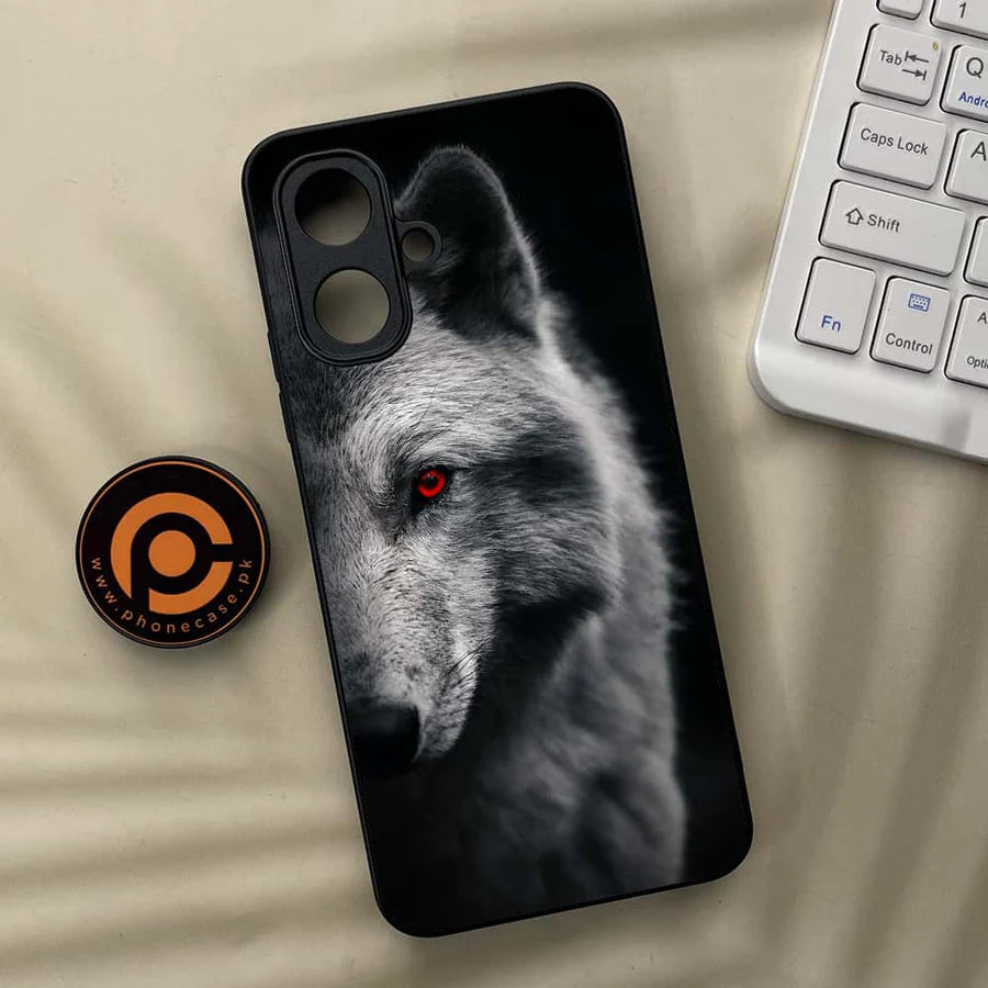 Kajsa Wolf Design Premium Metal Printed Shockproof Case for Infinix Smart 10