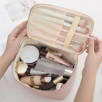Large Capacity 3Pcs PU Travel Cosmetic Bag