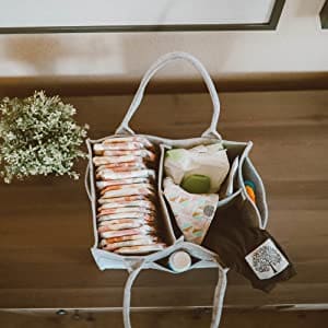 Baby Diaper Caddy Multipurpose Nursery Organizer
