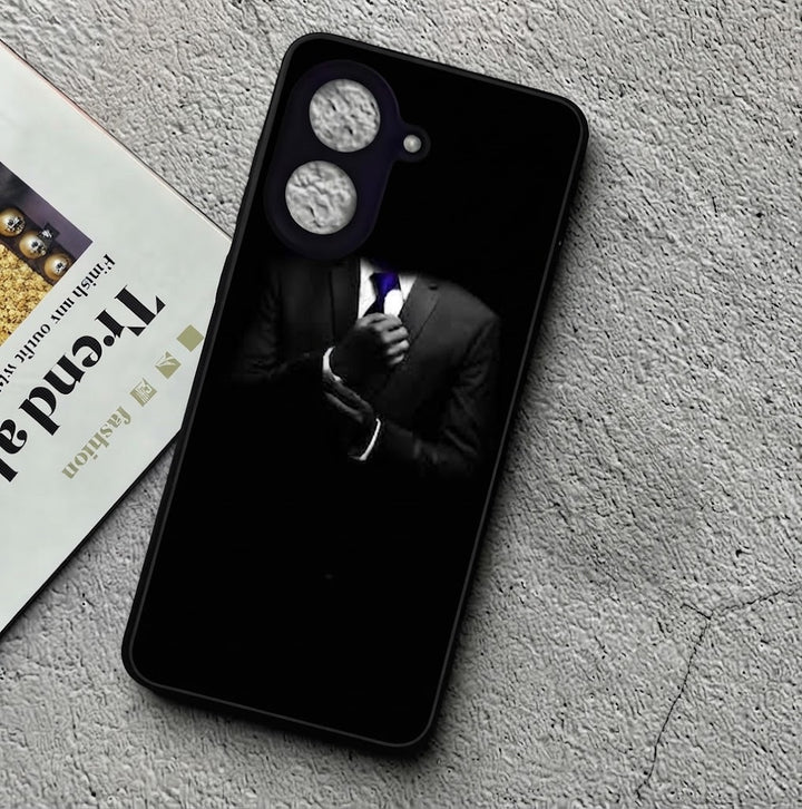 Kajsa Black Art Design 1 Premium Metal Printed Shockproof Case for Xiaomi Redmi A5