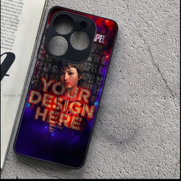 Kajsa Customize Your Own Premium Metal Printed Shockproof Case for Tecno Spark Go 2024