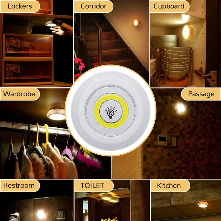 Tap LED Light With Remote Control (free delivery)