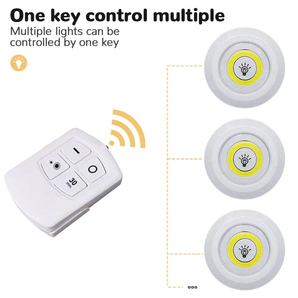 Tap LED Light With Remote Control (free delivery)