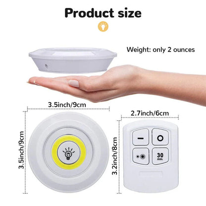 Tap LED Light With Remote Control (free delivery)