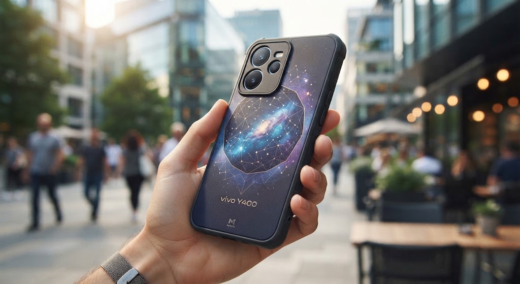 Tekzox Vivo Y400 Tech Woven Shockproof TPU Case