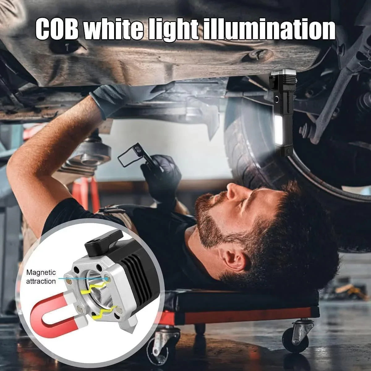 Emergency LED Safety Torch for Car & Home