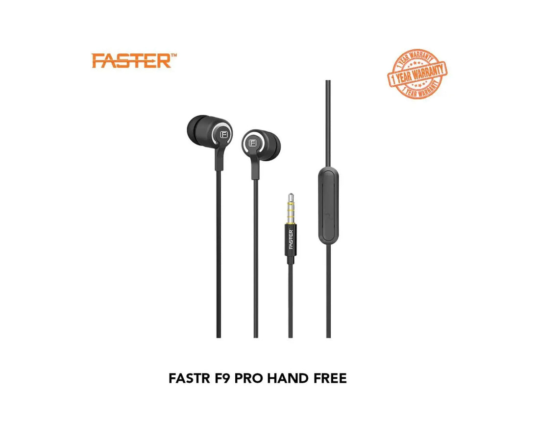 Faster Crystal Clear Sound Universal Music Handsfree – F9 Pro