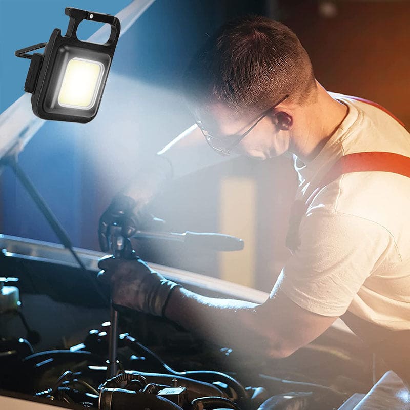 COB Rechargeable Key Chain Light