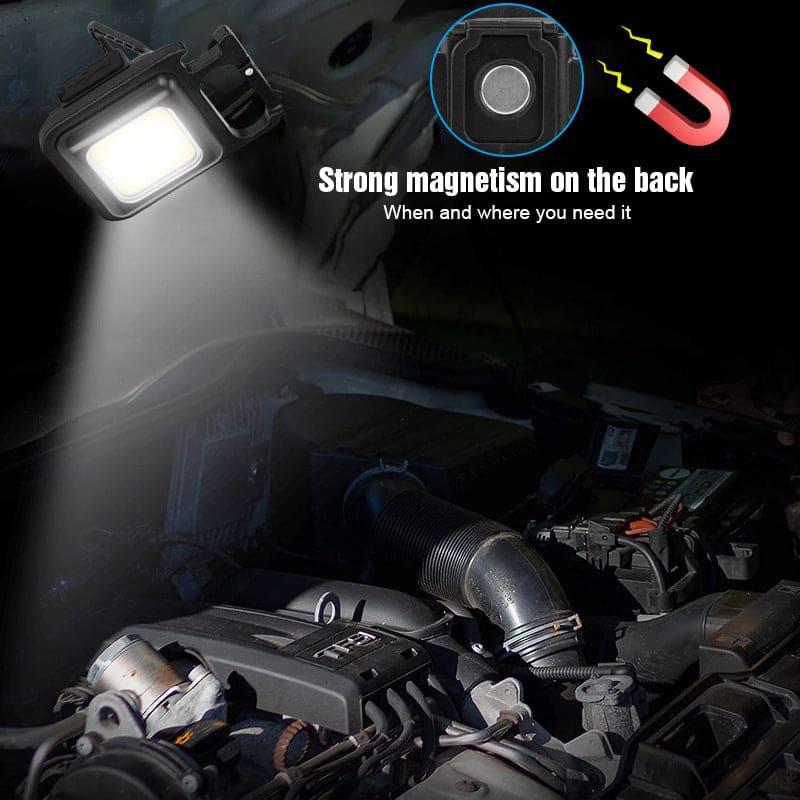 COB Rechargeable Key Chain Light
