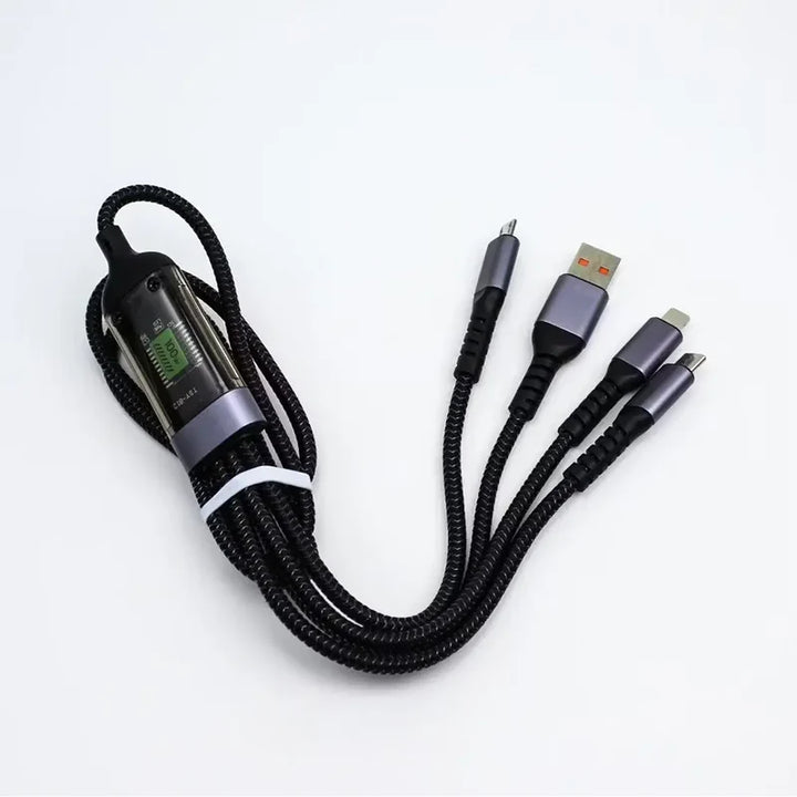 thumb Faster – D5-3in1 (100cm Fast Charging Cable)