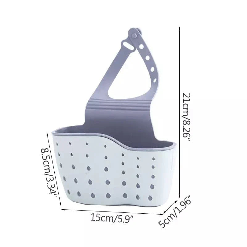 Adjustable Sink Soap Sponge Holder