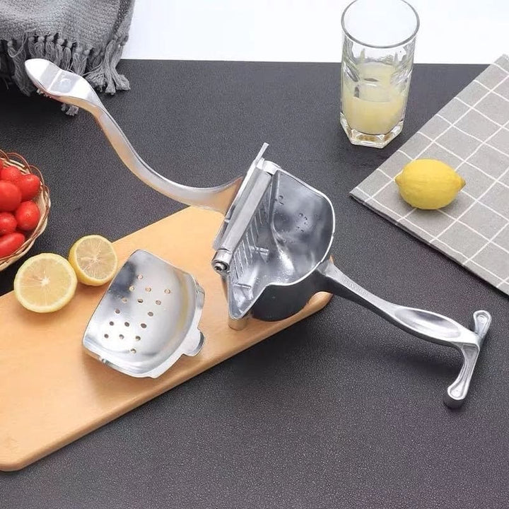 Manual Juice Squeezer Portable Heavy-Duty Hand Press Juicer