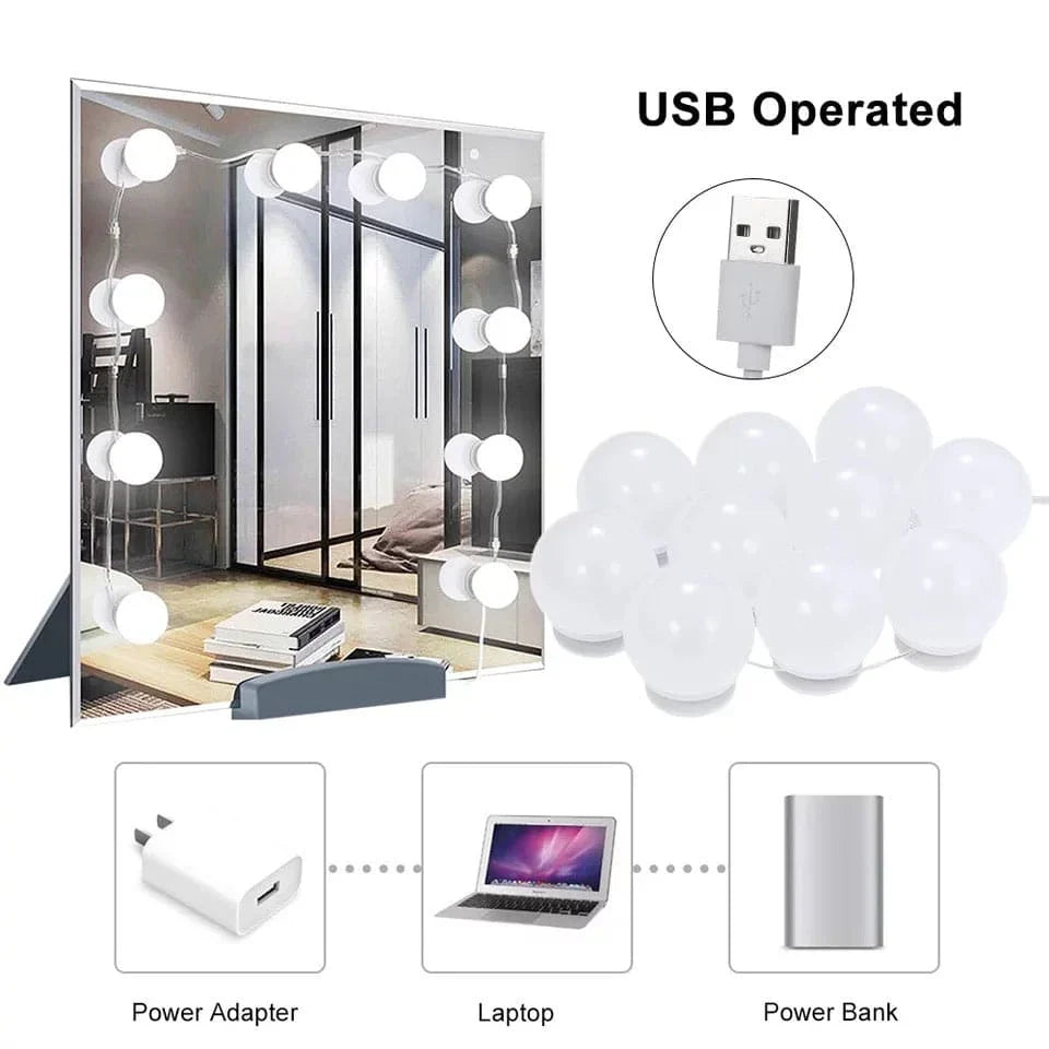 10 Bulb Vanity Lights for Makeup