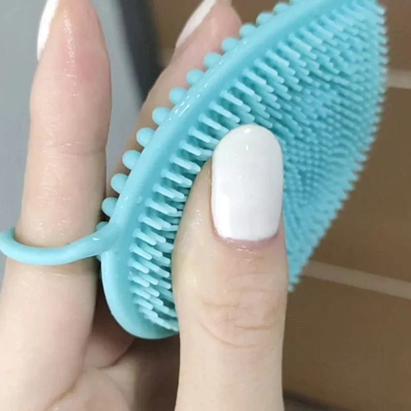 Tekzox Baby Silicone Hair Scrubber – Soft Scalp Massage Brush, BPA-Free