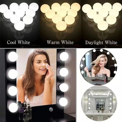 10 Bulb Vanity Lights for Makeup