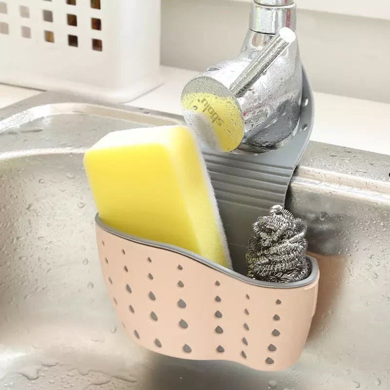 Adjustable Sink Soap Sponge Holder
