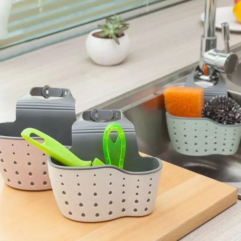 Adjustable Sink Soap Sponge Holder