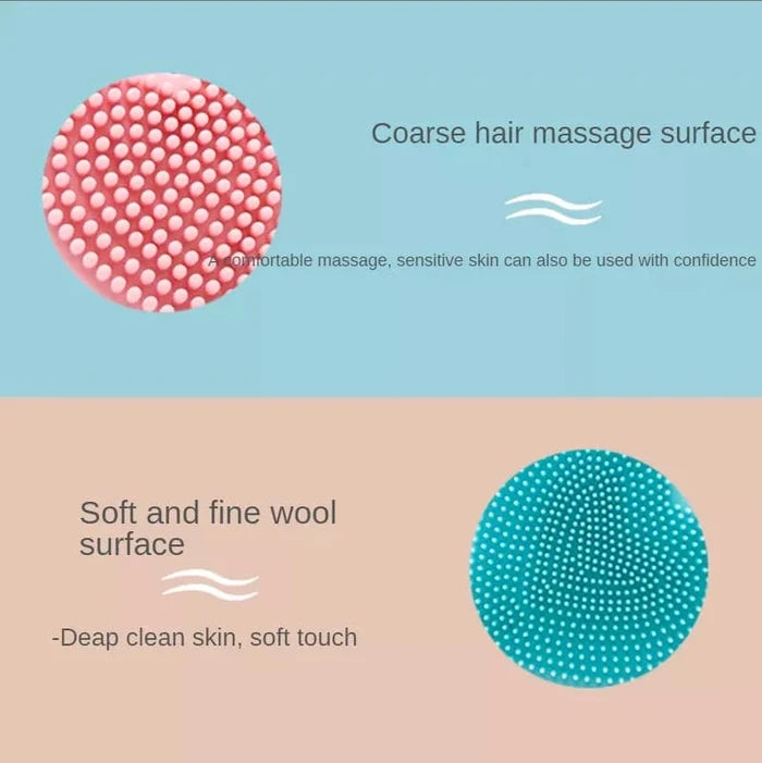Tekzox Baby Silicone Hair Scrubber – Soft Scalp Massage Brush, BPA-Free