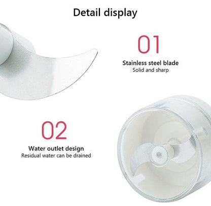 Mini Chopper, Multifunctional Hand Held Vegetable Chopper