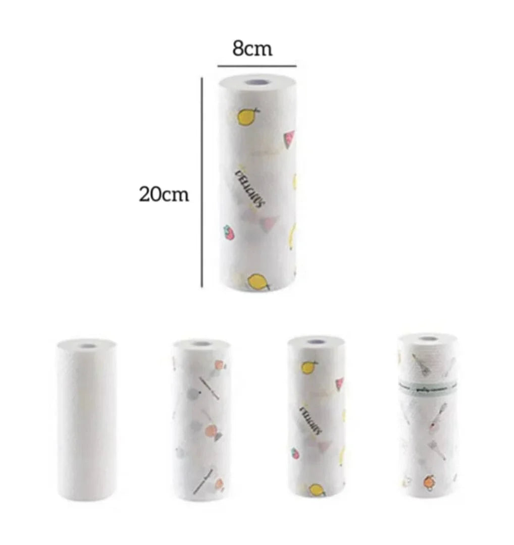 Reusable Kitchen Cleaning Towel Roll