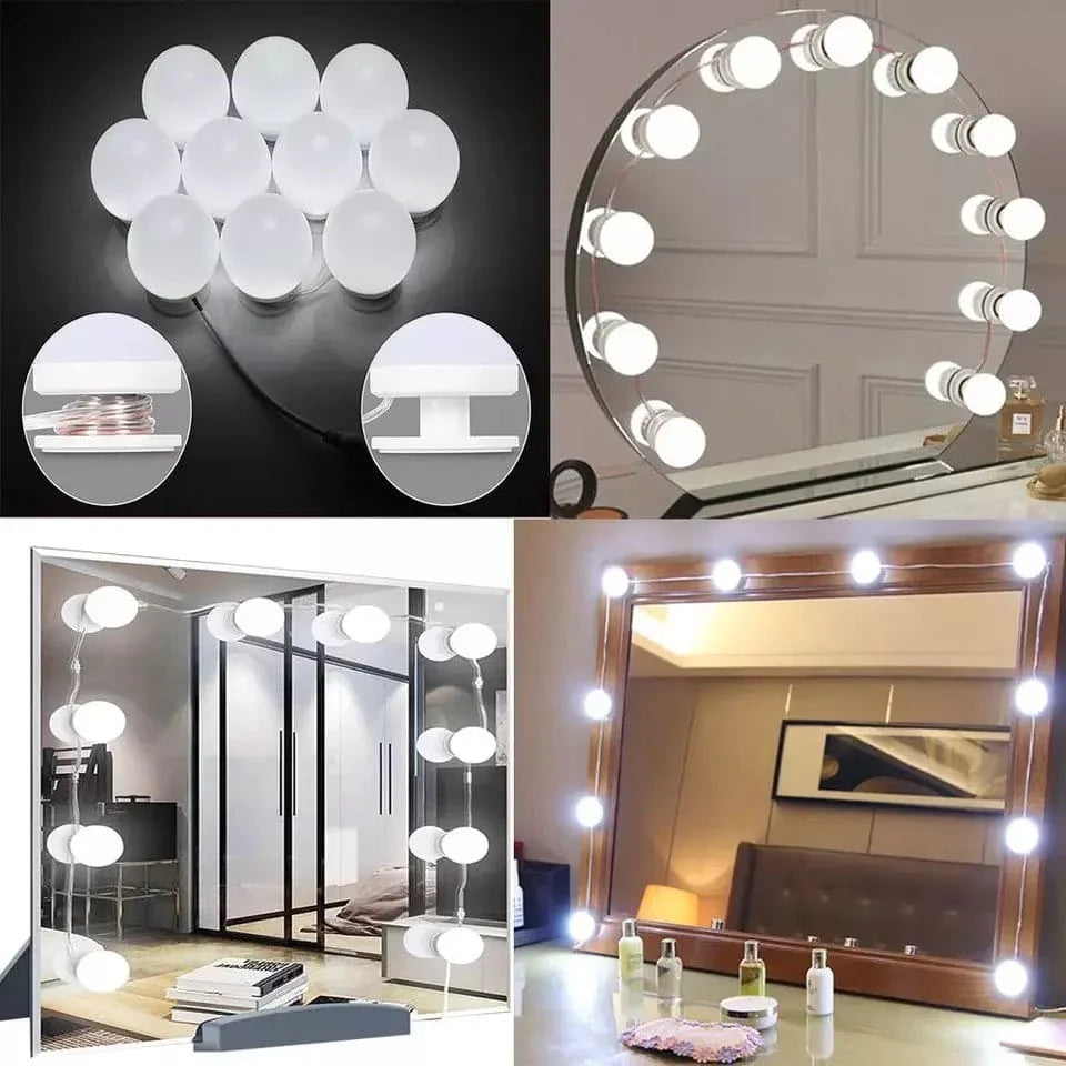 10 Bulb Vanity Lights for Makeup