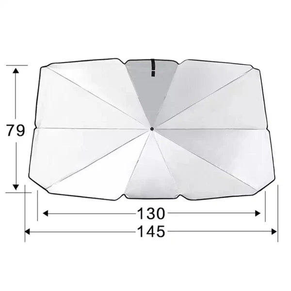 Tekzox Car Windshield Sun Shade Umbrella&nbsp; Keep Your Car Cool