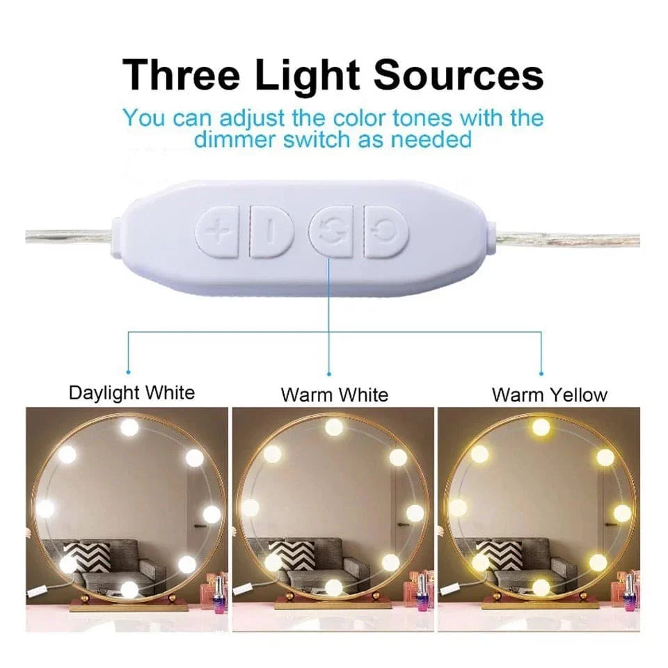 10 Bulb Vanity Lights for Makeup