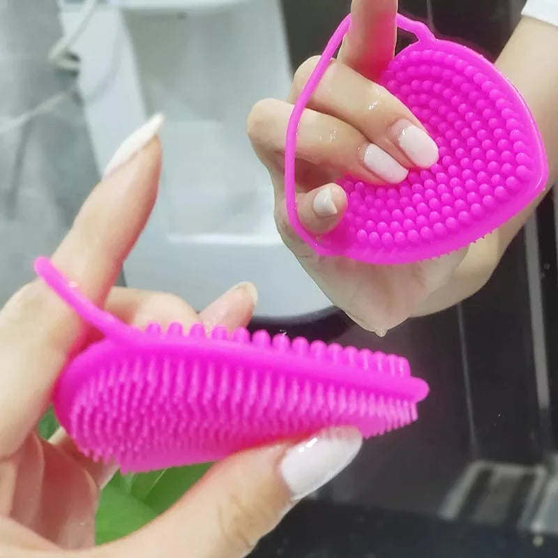 Tekzox Baby Silicone Hair Scrubber – Soft Scalp Massage Brush, BPA-Free
