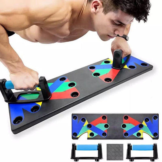 Multifunction Body Building Push Up Rack for Men and Women, Workout Board