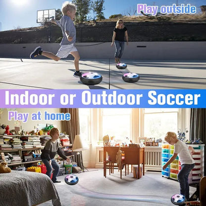 LED Hover Soccer Ball  Floating Air Power Football Toy