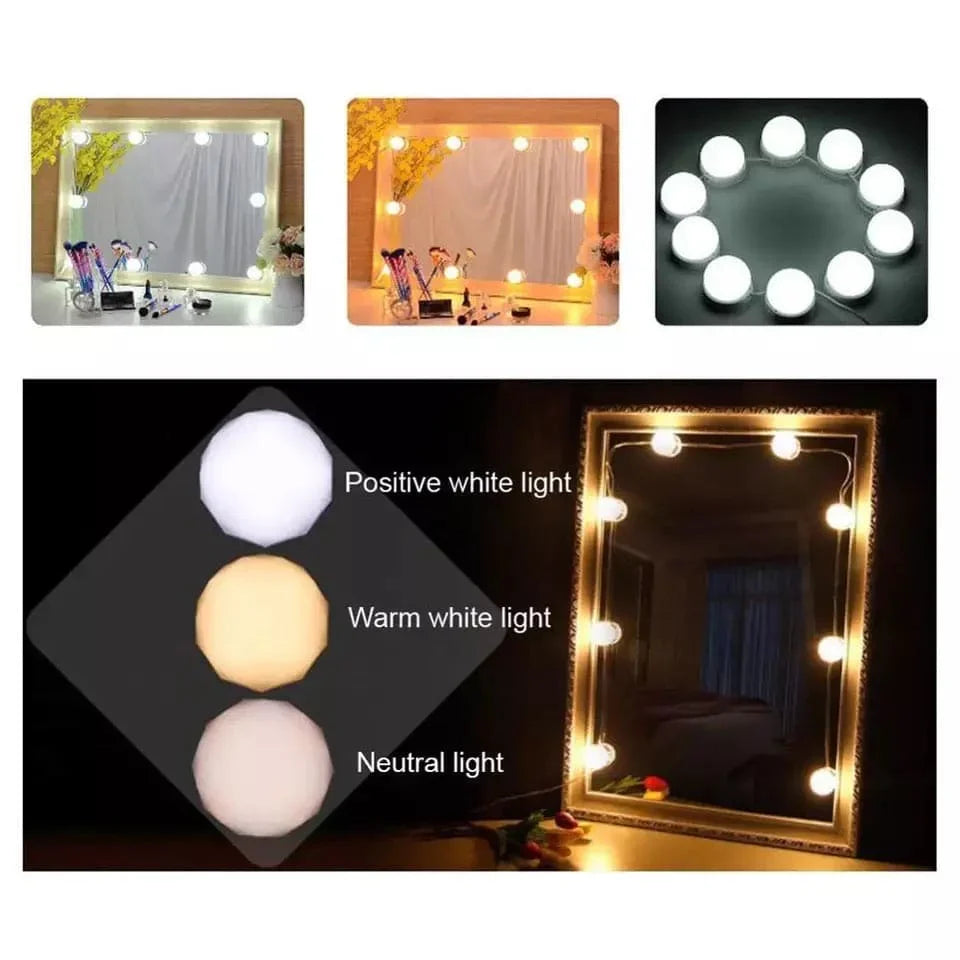 10 Bulb Vanity Lights for Makeup