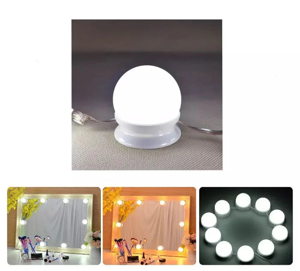 10 Bulb Vanity Lights for Makeup