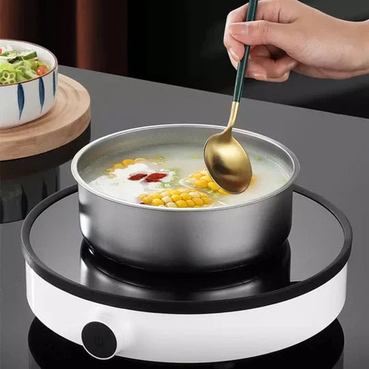 Set of 5 Stainless Steel Bowl Set With Lids
