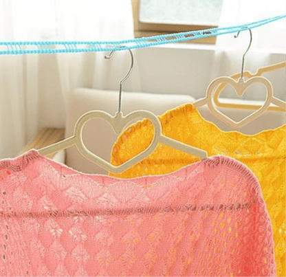 Clothes Drying Rope, Adjustable for Indoor Outdoor Laundry