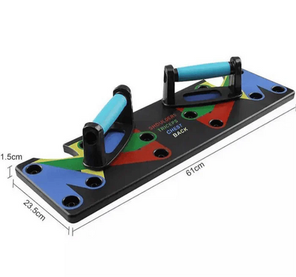 Multifunction Body Building Push Up Rack for Men and Women, Workout Board