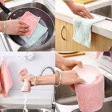 Reusable Microfiber Towel&nbsp; Absorbent Kitchen Cleaning Dishcloths