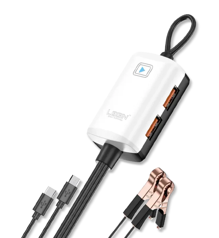 thumb Ronin R-666 2-in-1 Fast Charger – Dual USB + Smart Charging