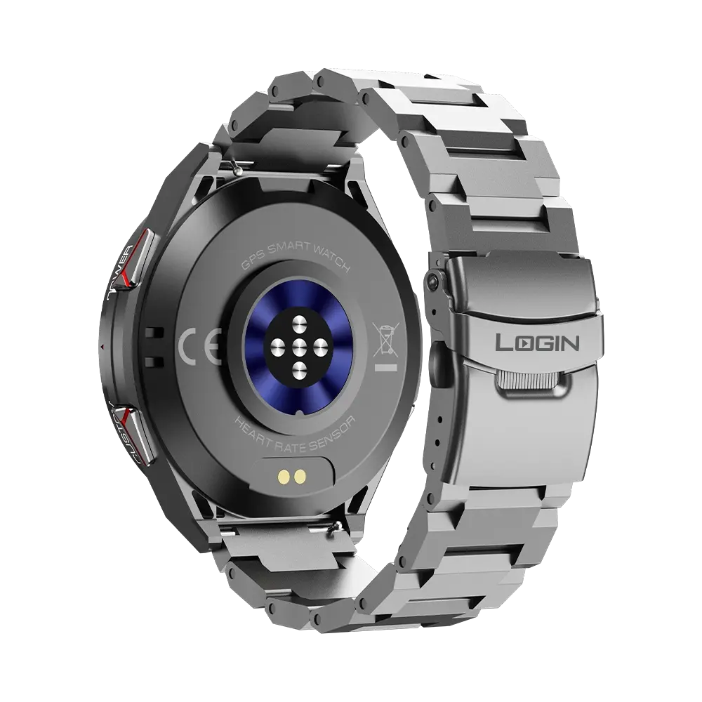 Tekzox L-115 Glory Smart Watch – AMOLED Display | Built-in GPS | 3 ATM Water Resistant