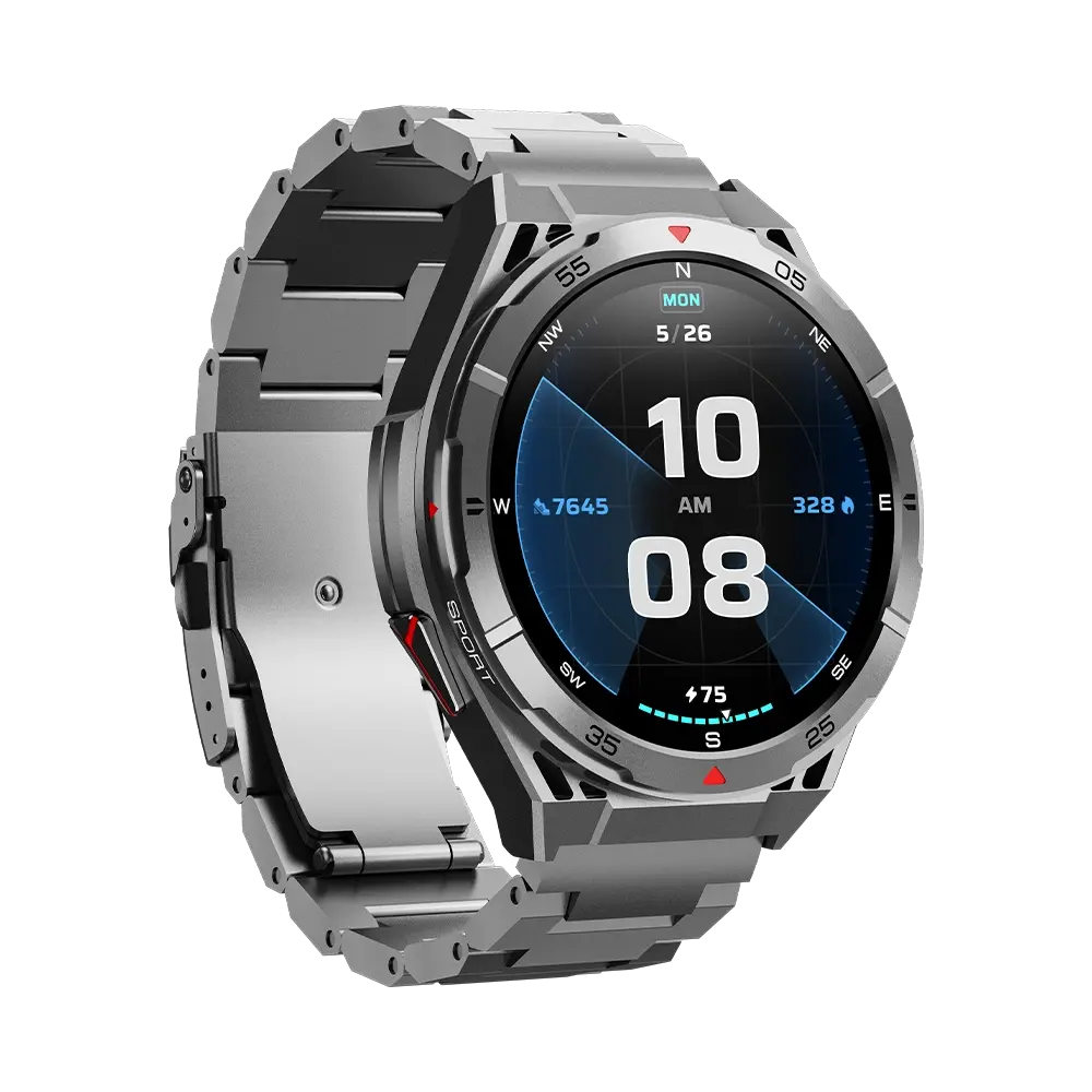 Tekzox L-115 Glory Smart Watch – AMOLED Display | Built-in GPS | 3 ATM Water Resistant