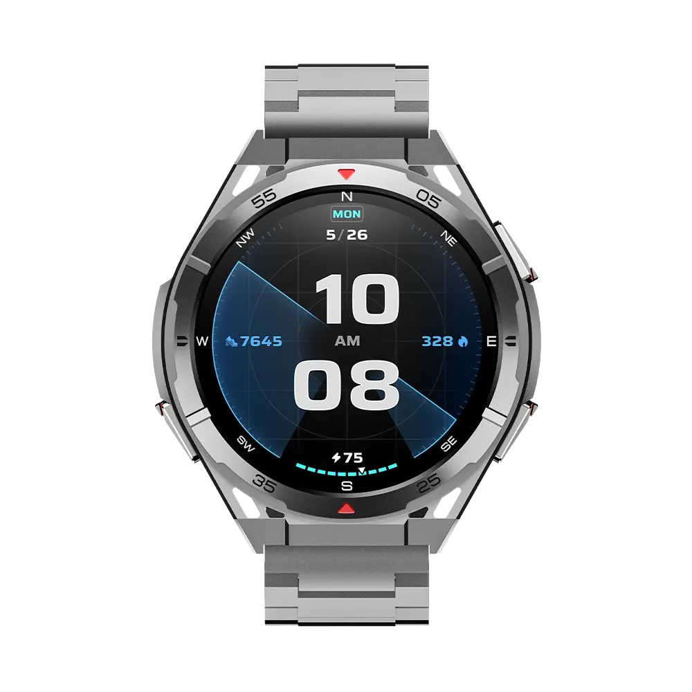 Tekzox L-115 Glory Smart Watch – AMOLED Display | Built-in GPS | 3 ATM Water Resistant