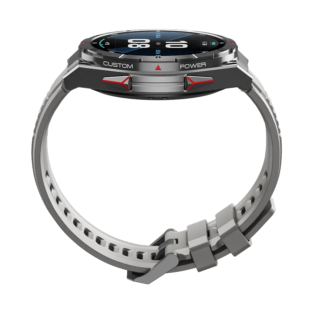 Tekzox L-115 Glory Smart Watch – AMOLED Display | Built-in GPS | 3 ATM Water Resistant