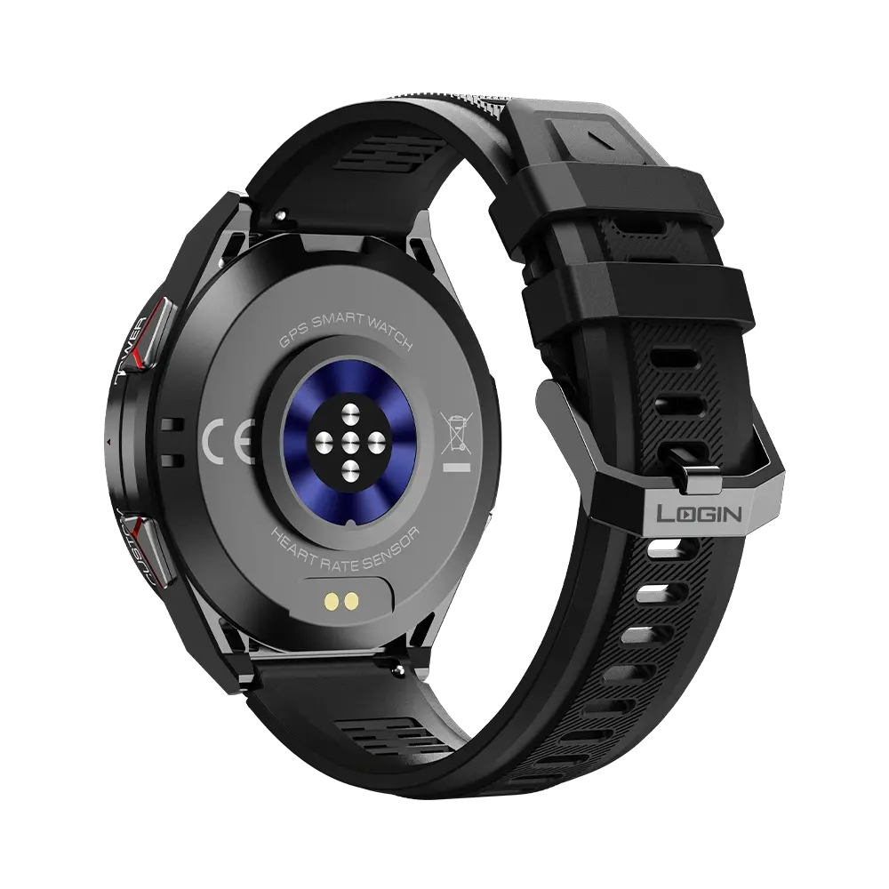 Tekzox L-115 Glory Smart Watch – AMOLED Display | Built-in GPS | 3 ATM Water Resistant