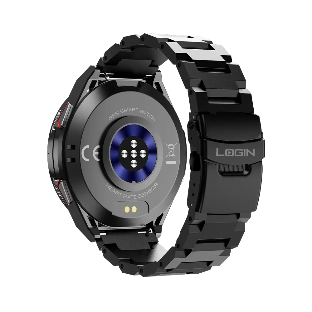 Tekzox L-115 Glory Smart Watch – AMOLED Display | Built-in GPS | 3 ATM Water Resistant